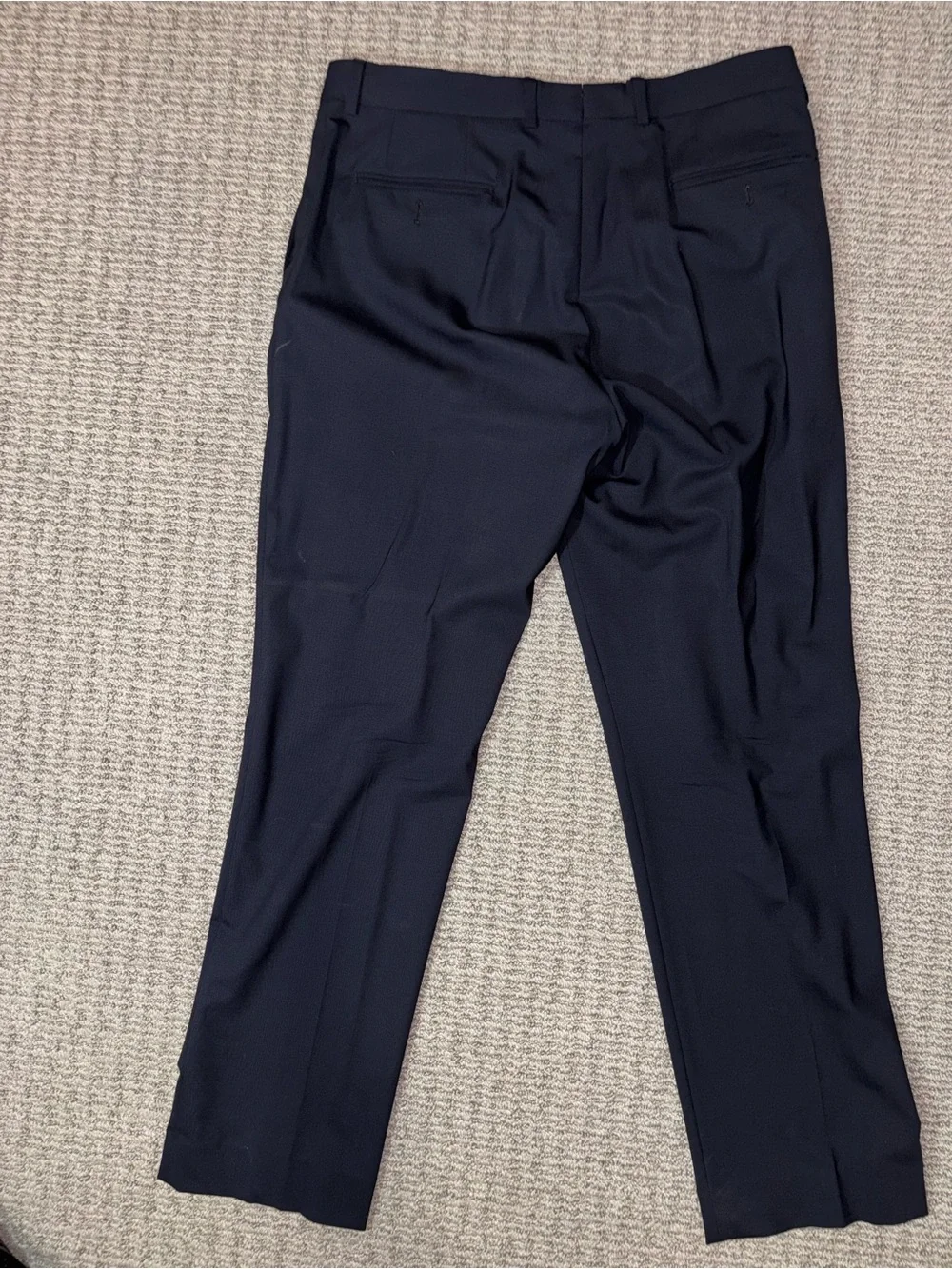 Michael Kors Men's Dark Navy Single-Breasted Suit - 44L 32x32 pants